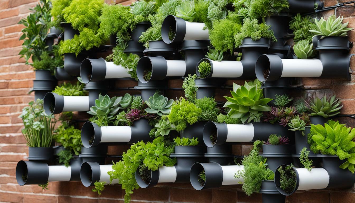 DIY Vertical Garden PVC Projects