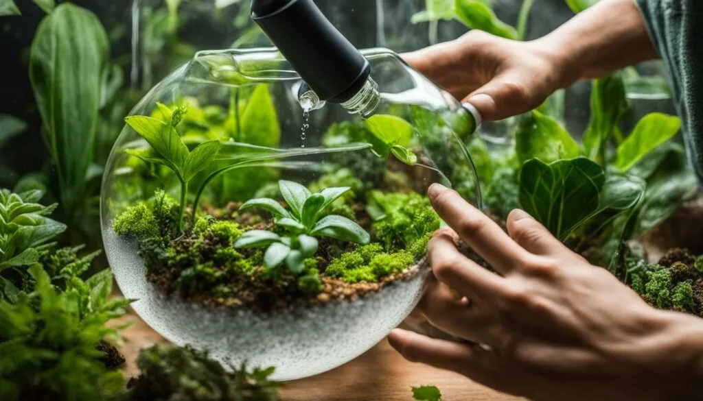 DIY pest control for terrarium