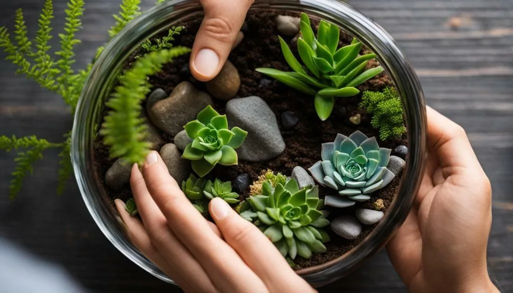 DIY terrariums