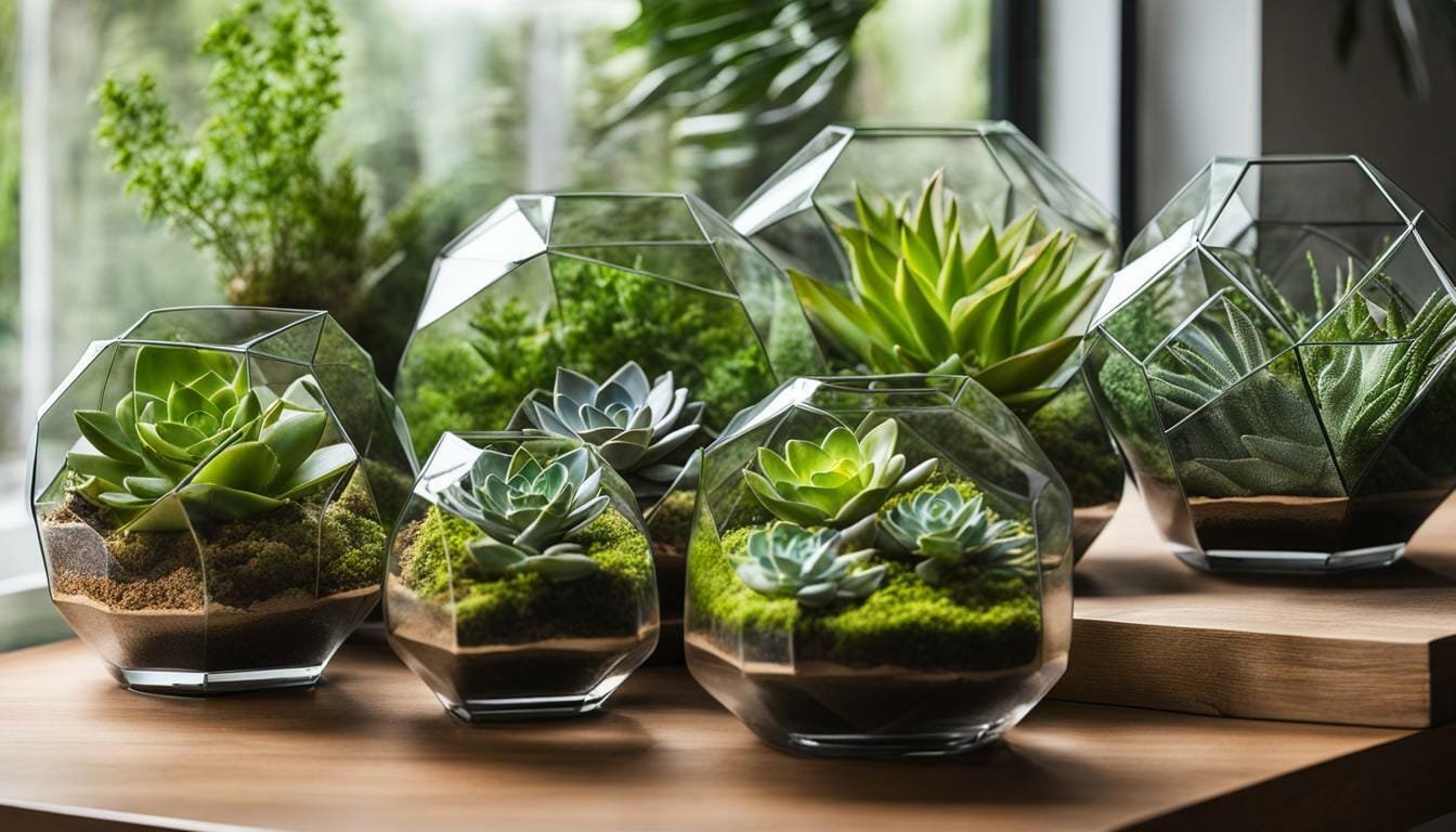 Explore Modern Geometric Terrariums Style Meets Nature