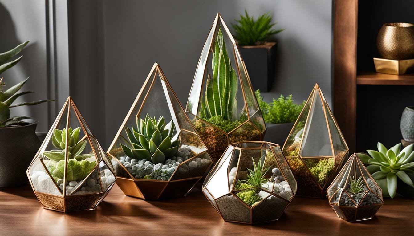 Explore Modern Geometric Terrariums Style Meets Nature