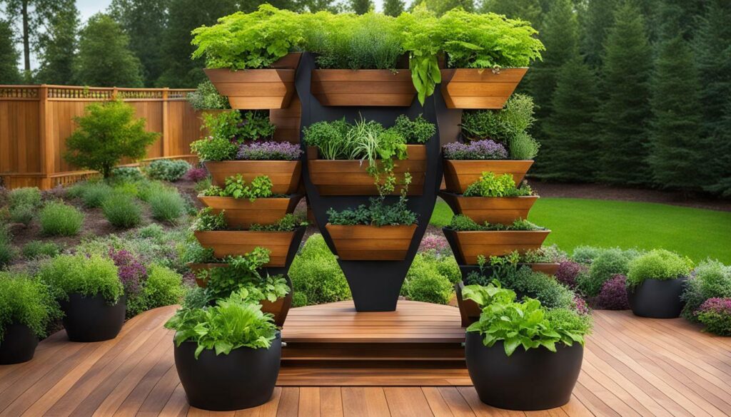 GreenStalk Patented Large 5 Tier Vertical Garden Planter