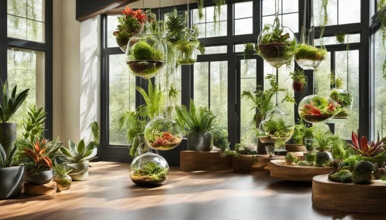 Hanging terrariums