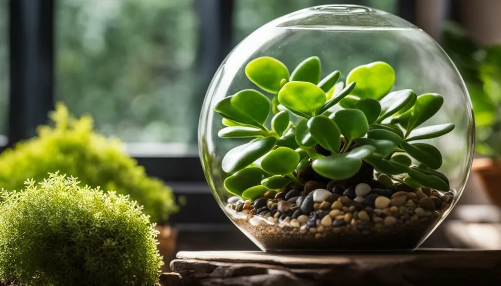 Jade Plants in Terrariums Jade Plants in Terrariums