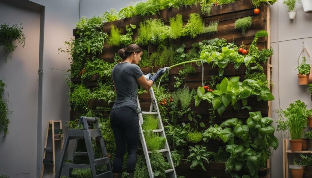 Maintaining Your Vertical Garden