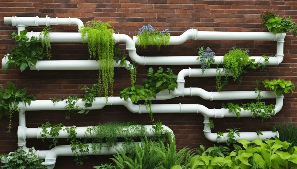 PVC Pipe Vertical Garden PVC Pipe Vertical Garden