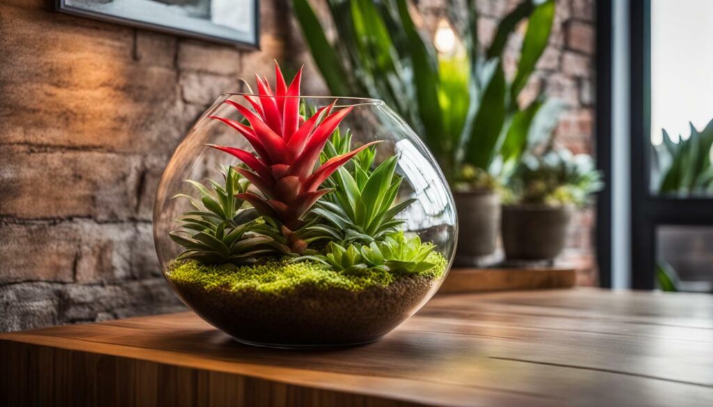 Placement and Lighting for Terrariums with Bromeliads