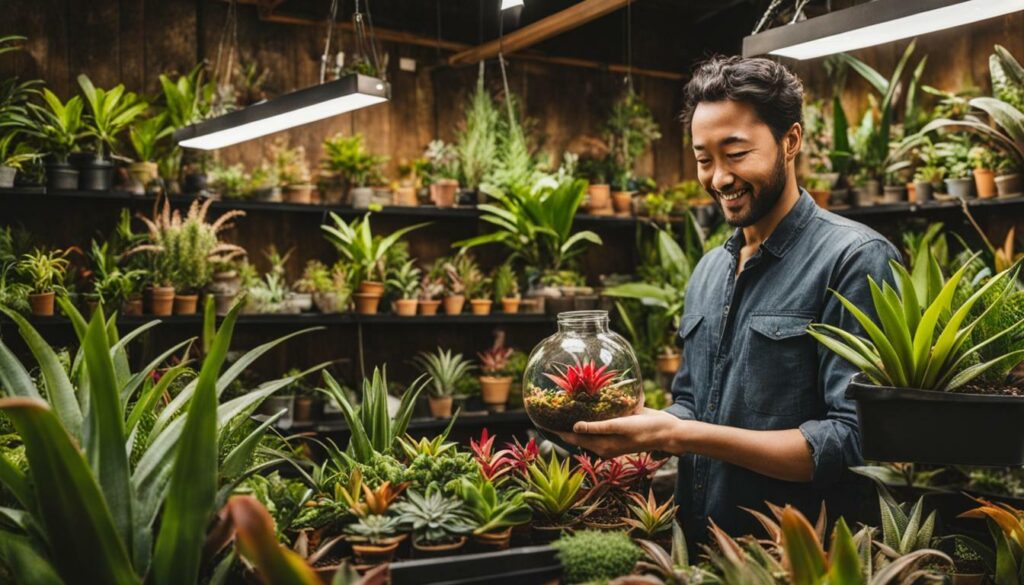 Purchasing Bromeliads for Terrariums