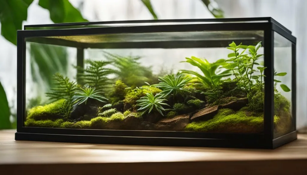 Ready-made closed terrarium