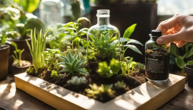 Terrarium Care Fertilizing best practices