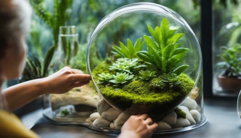 Terrarium Care Preventing glass stains