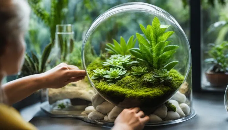 Terrarium Care Preventing glass stains