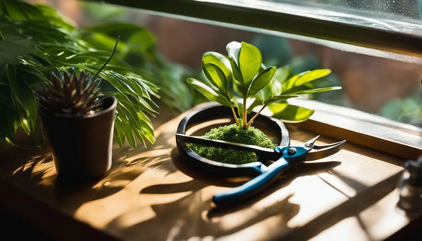 Terrarium pruning tools and techniques