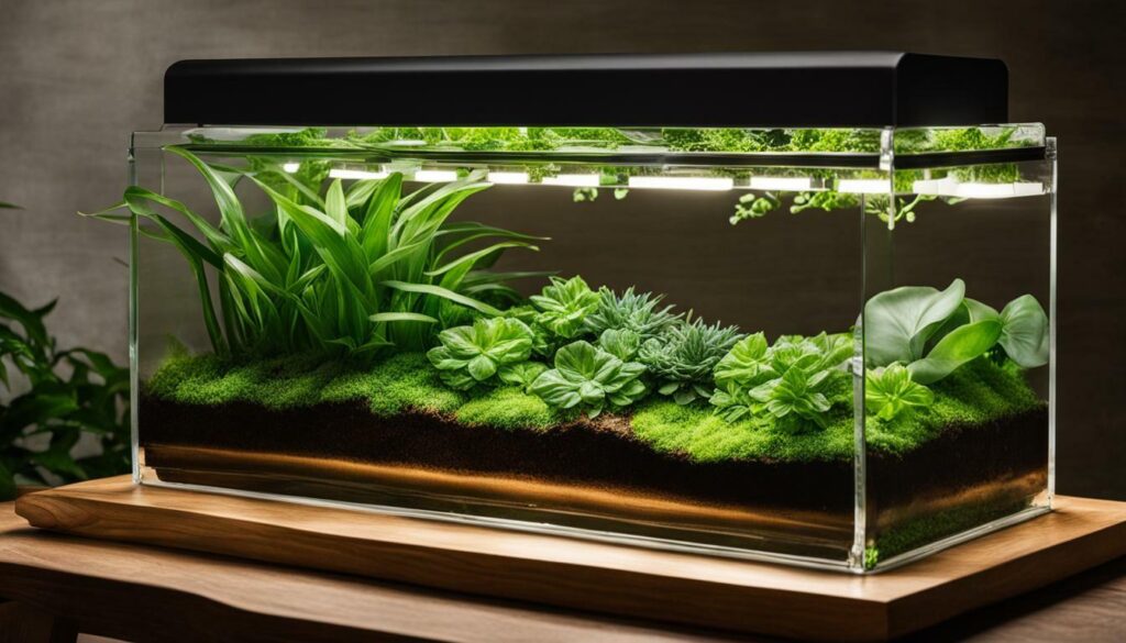 Terrarium Containers with Wide Openings