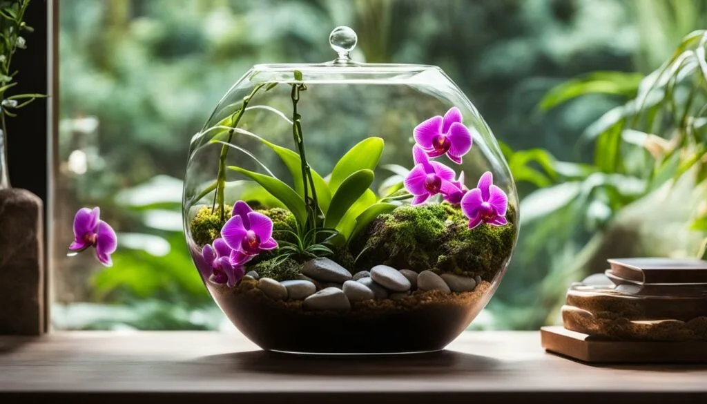 Terrarium Orchids Image