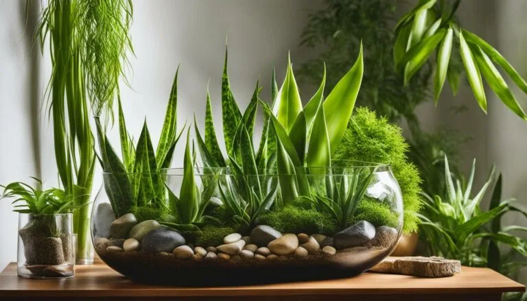 Terrarium Plants Snake plants
