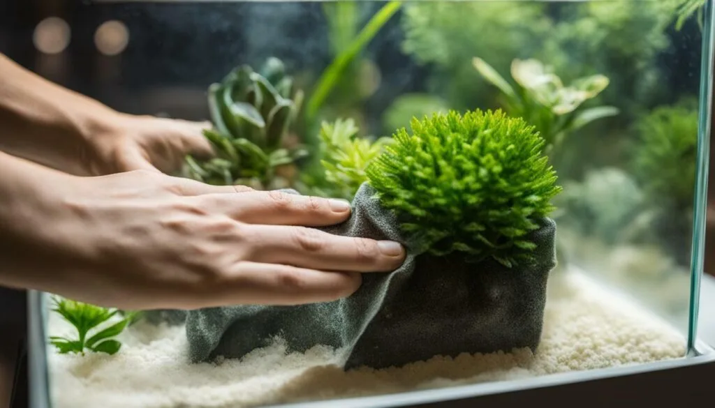 Terrarium cleaning Terrarium cleaning