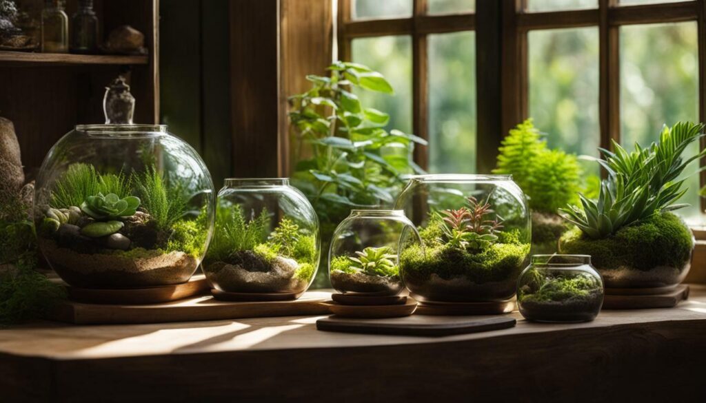 Terrarium containers