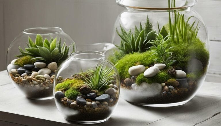 Terrarium display ideas