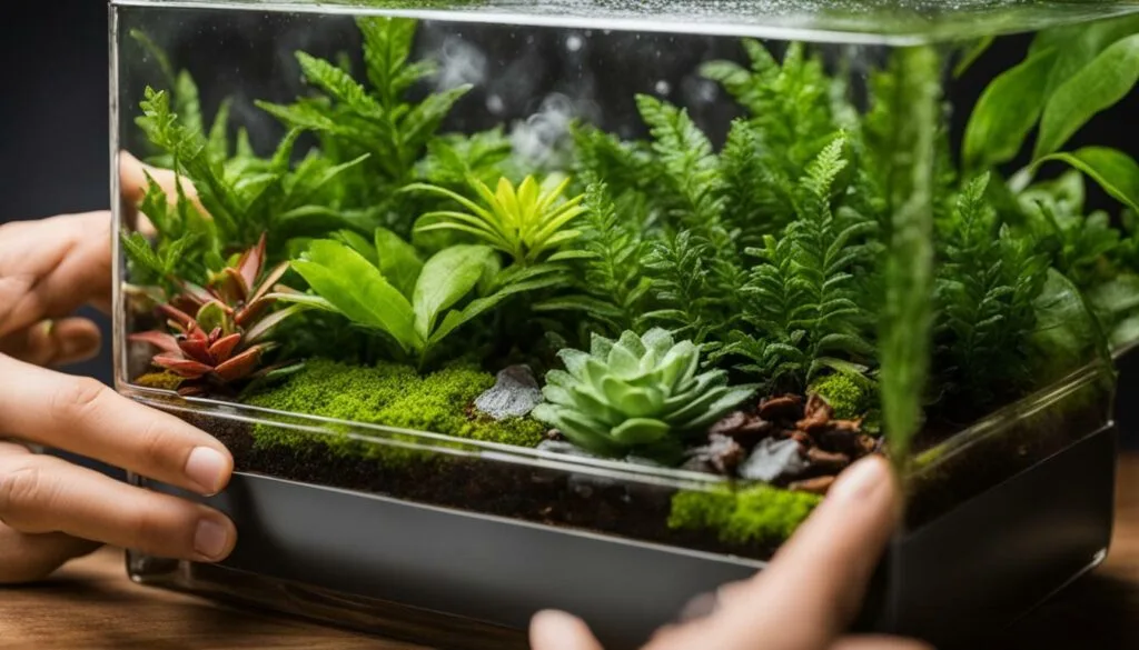 Terrarium humidity control tips Terrarium humidity control tips