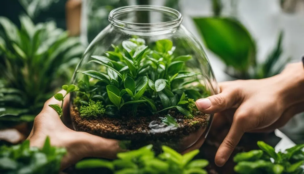 Terrarium maintenance