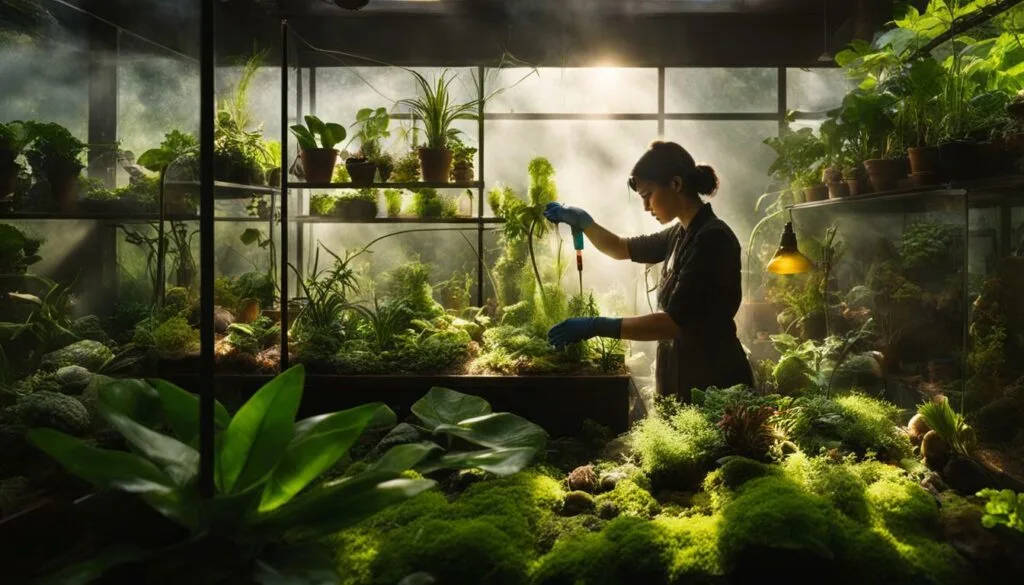 Terrarium maintenance Terrarium maintenance