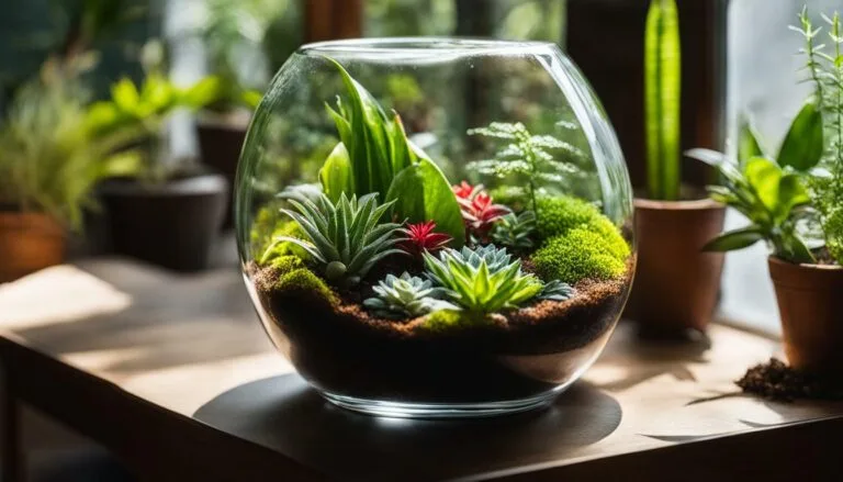 Terrarium plant selection