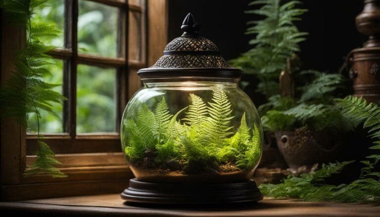 Vintage terrariums