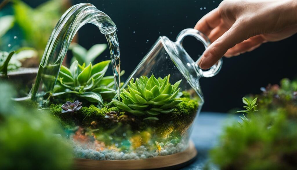 Watering Techniques for Terrarium Plants Herbs