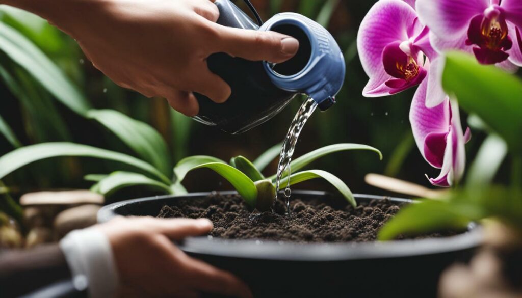 Watering and Fertilizing Orchids Image