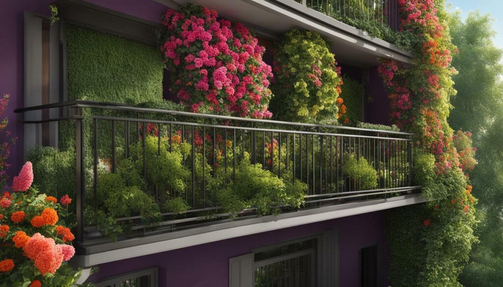 balcony outdoor vertical garden