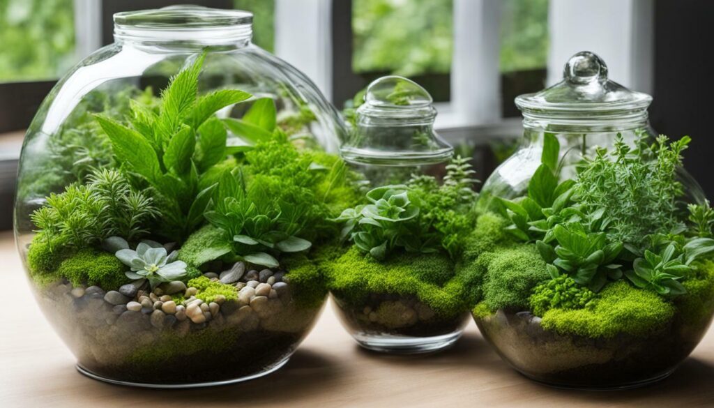 best terrarium plants for herbs