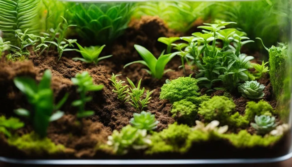 creating a mini terrarium creating a mini terrarium