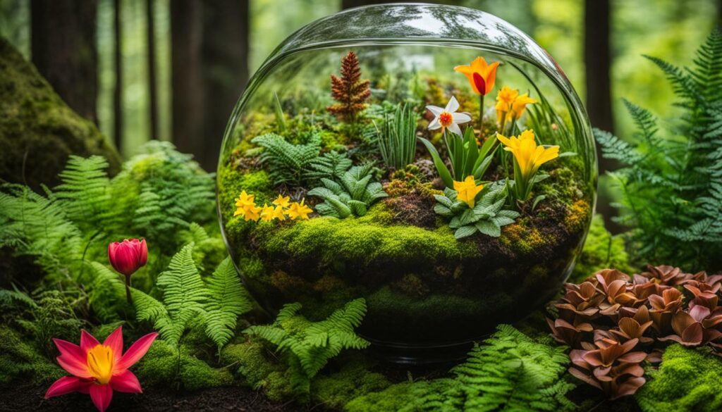 maintaining terrariums throughout the year