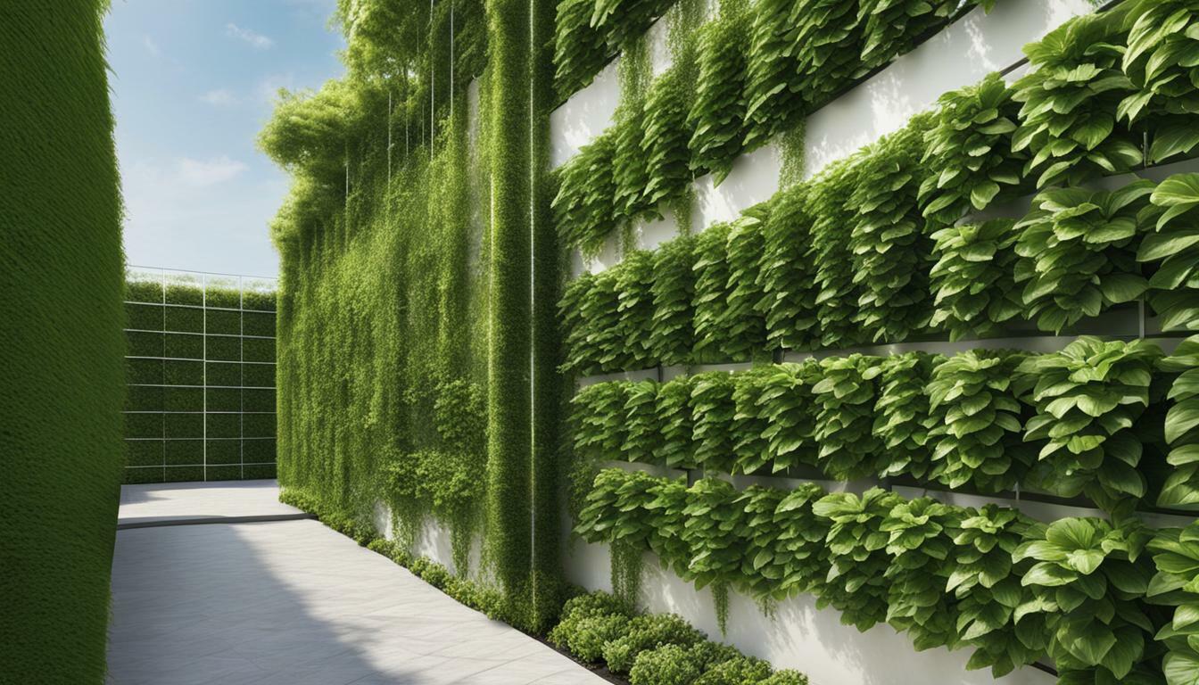 outdoor vertical hydroponic garden
