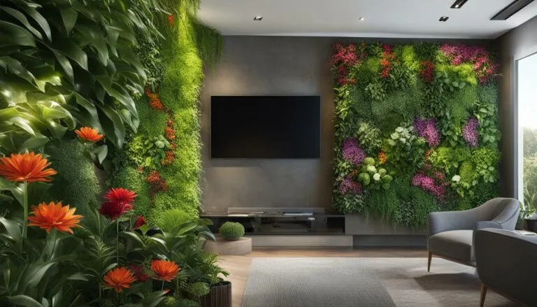 self watering vertical garden