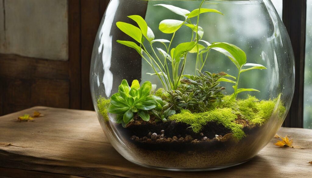 signs of over-watering in terrariums