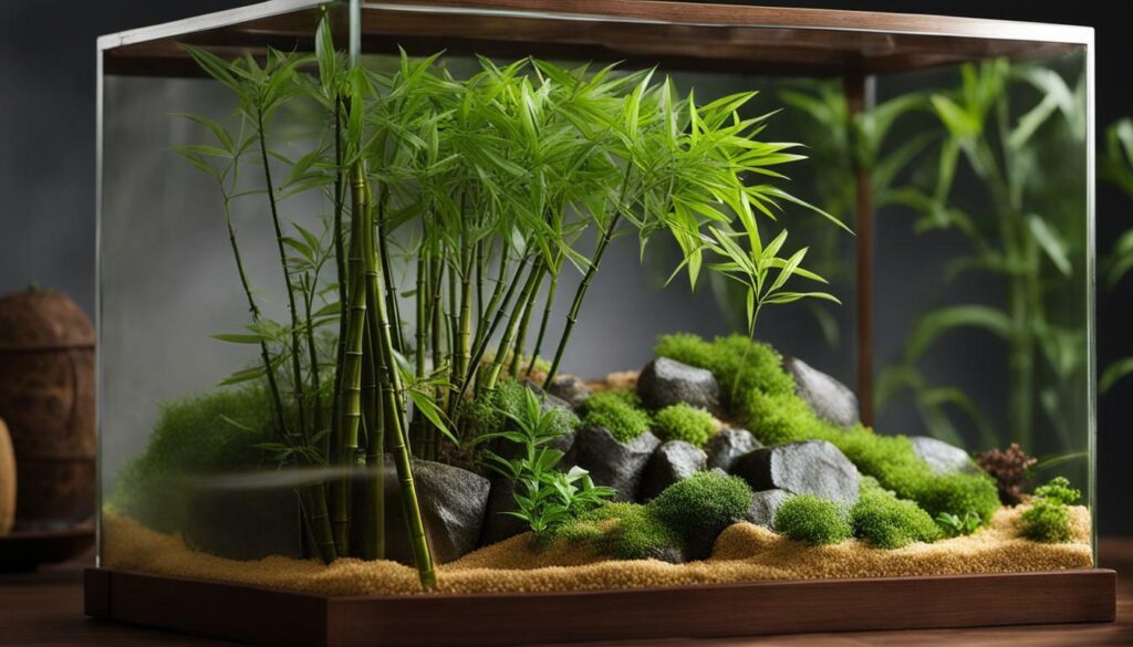 small bamboo plants for indoor terrarium