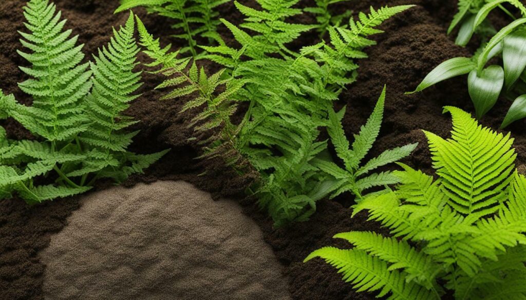 soil preferences for terrarium ferns