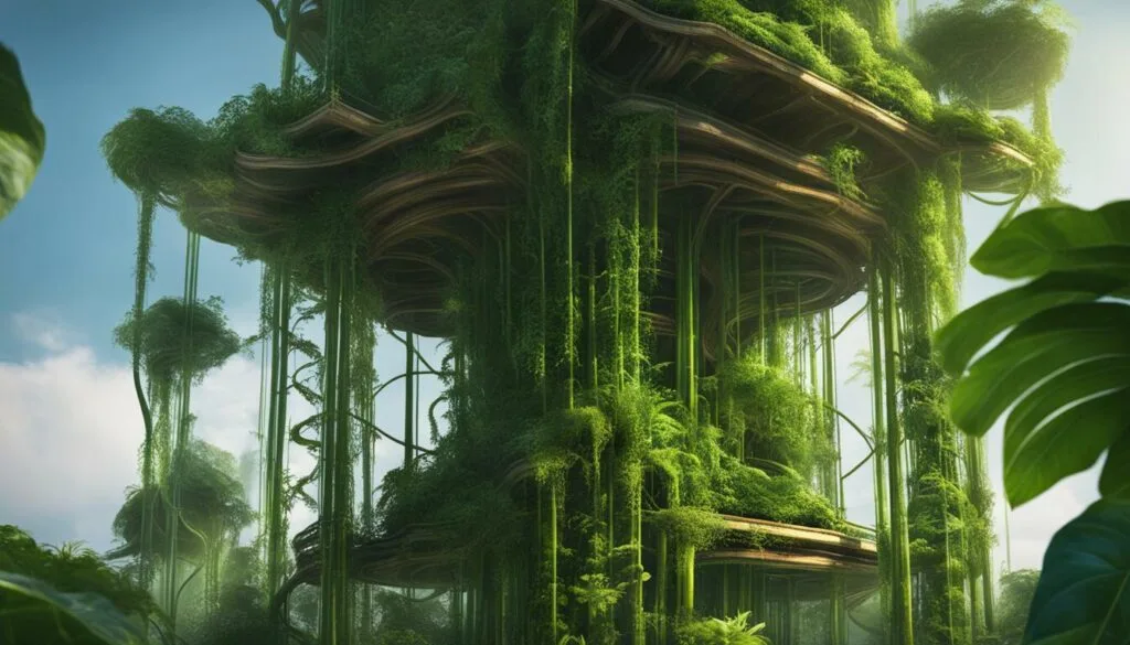 Vertical Hydroponic Garden Structure