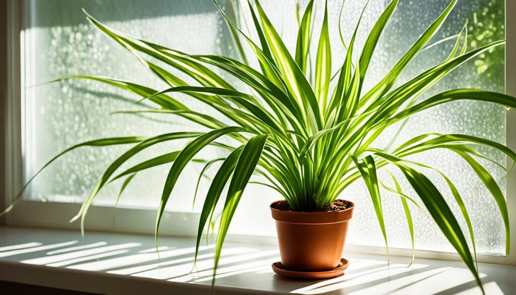 Adequate Light for Spider Plant