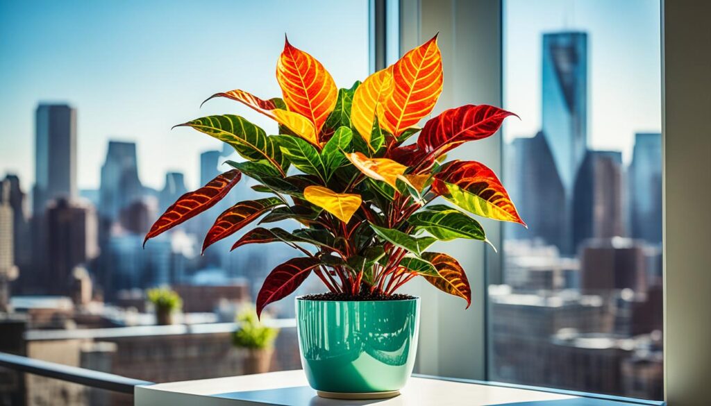Croton plant for apartments