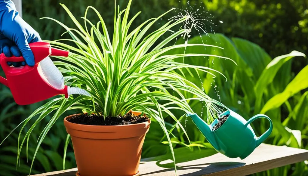 Fertilizing a Spider Plant Fertilizing a Spider Plant