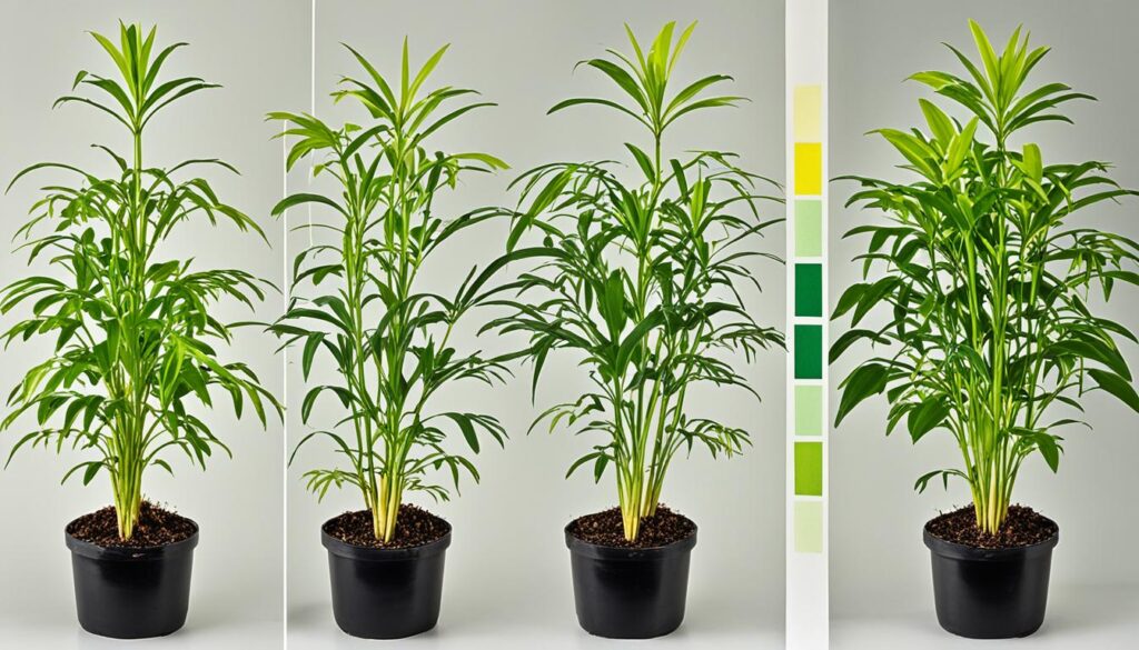 Growth and Development of Kentia Plants