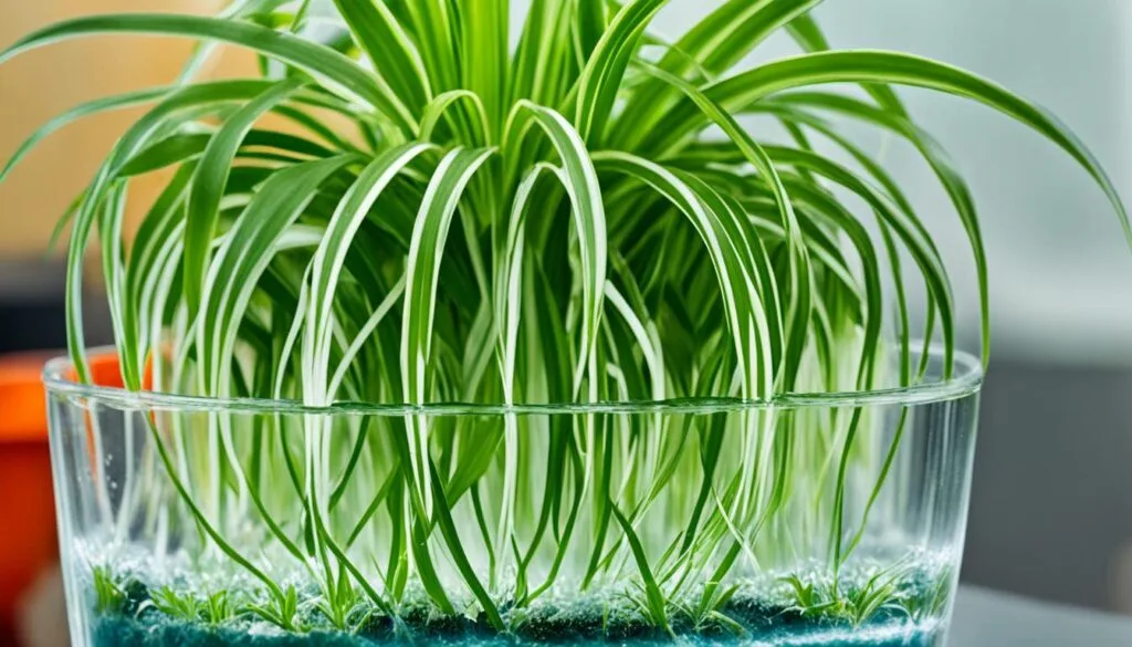 Propagating a Spider Plant Propagating a Spider Plant