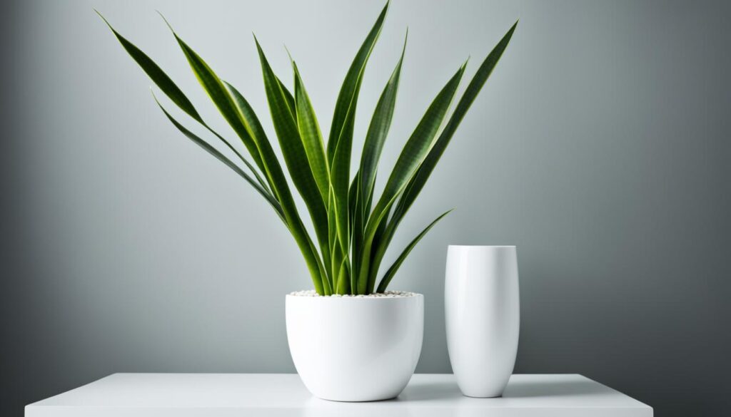 Snake Plant Air Purifying