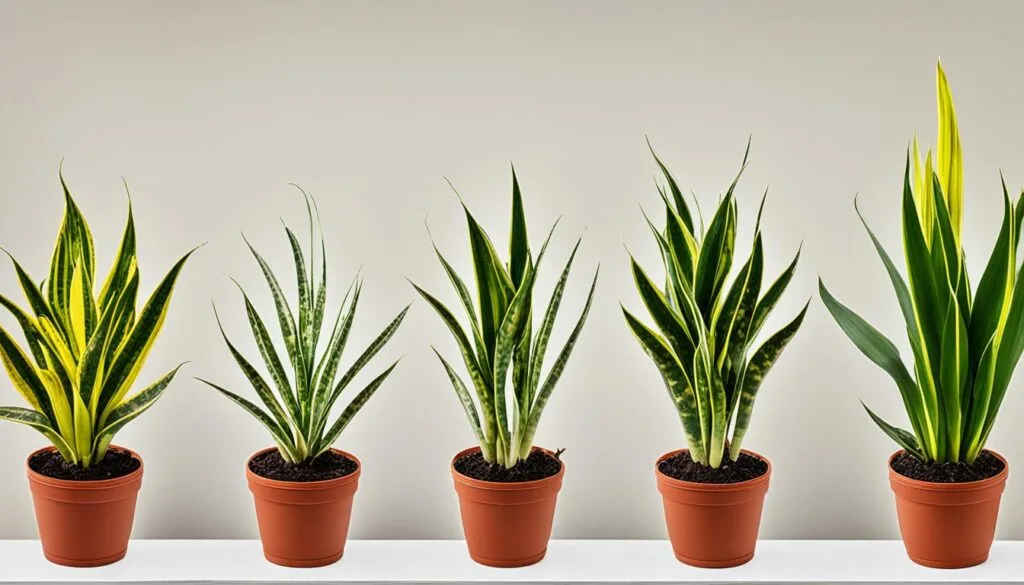 Snake Plant Growth Snake Plant Growth