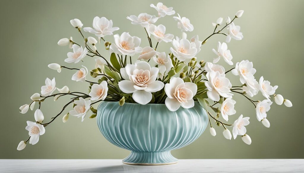 porcelain flowers