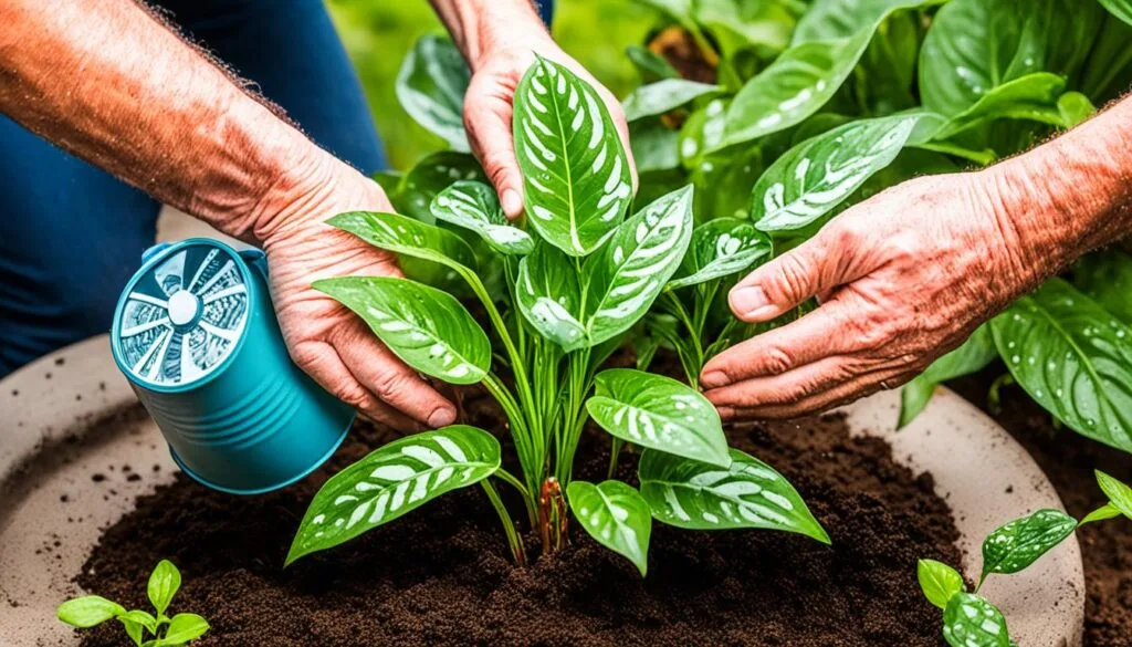 prayer plant fertilizing