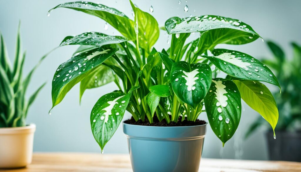 Watering Requirements of the Dumb Cane